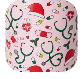 Prints + Colors - Santa's Scrubs