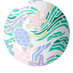 Sea Swirl Small Iced Cup Coolie - Swig Life