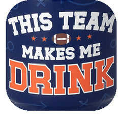 This Team Makes Me Drink Navy + Orange Swig Shot 2oz - Swig Life