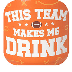 This Team Makes Me Drink Orange Swig Shot 2oz - Swig Life