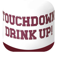 Touchdown Maroon Swig Shot 2oz - Swig Life