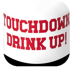 Touchdown Red + Black Swig Shot 2oz - Swig Life