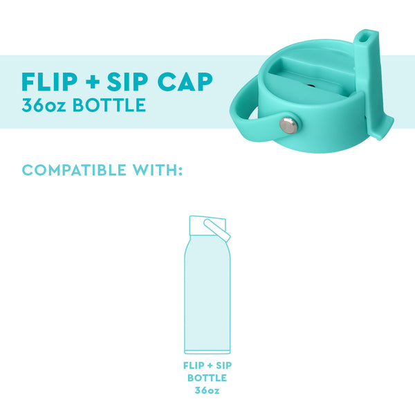 Swig Life Aqua Flip + Sip Cap for 36oz Bottle fit guide