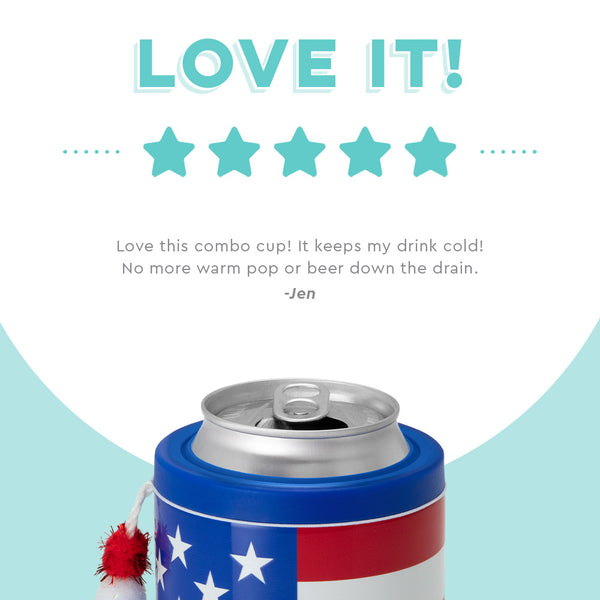 Swig Life customer review on 12oz All American Can + Bottle Cooler - Love it