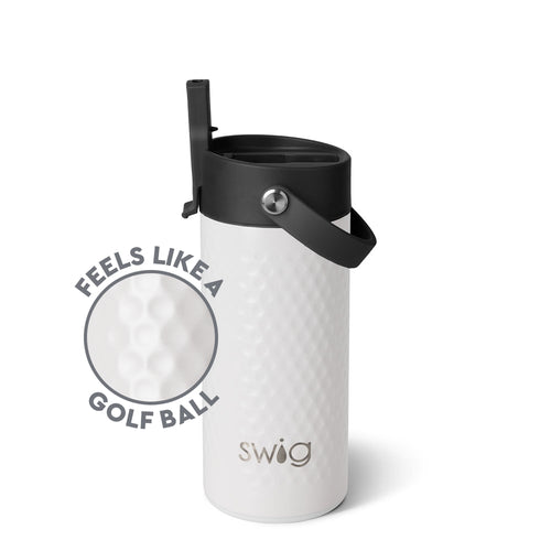 Swig Life Insulated Golf 12oz Flip + Sip Slim Tumbler feels like a golf ball