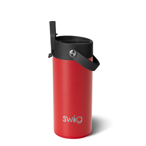 Swig Life 12oz Red Insulated Flip + Sip Tumbler