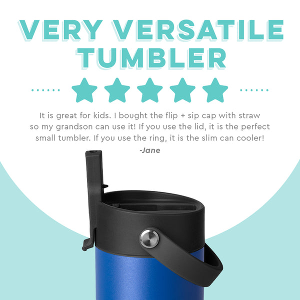 Royal Flip + Sip Slim Tumbler (12oz)
