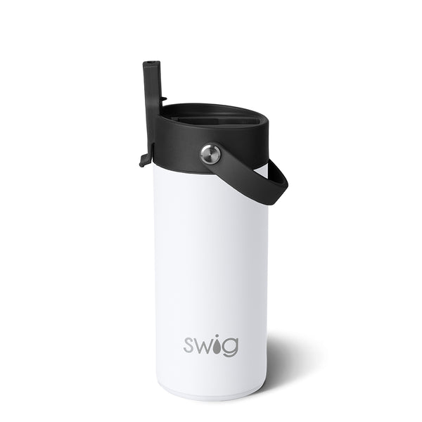 Swig Life 12oz White Insulated Flip + Sip Tumbler
