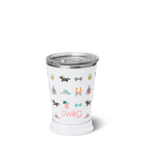Swig Life 12oz Derby Day Insulated Mint Julep Tumbler