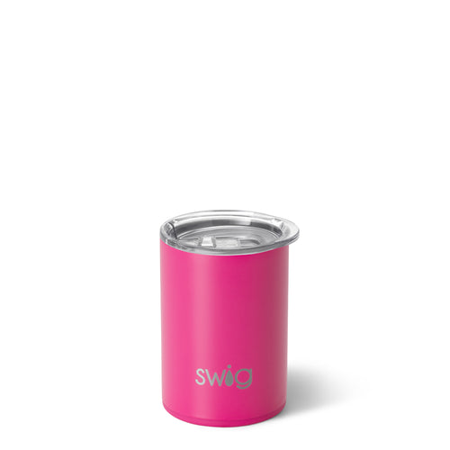 Swig Life 12oz Hot Pink Insulated Short Tumbler