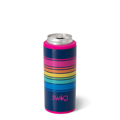 Swig Life 12oz Electric Slide Insulated Skinny Can Cooler