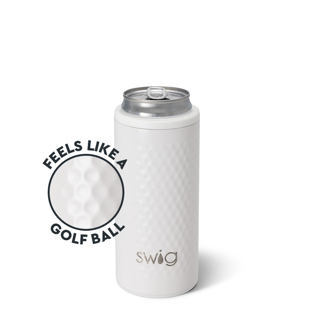 Golf Ball 12oz Skinny Can Cooler Swig Life