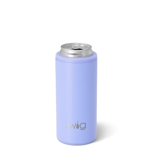 Swig Life 12oz Hydrangea Insulated Skinny Can Cooler