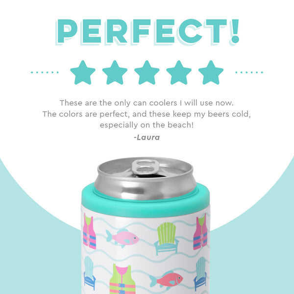 Swig Life customer review on 12oz Lake Girl Skinny Can Cooler - Perfect