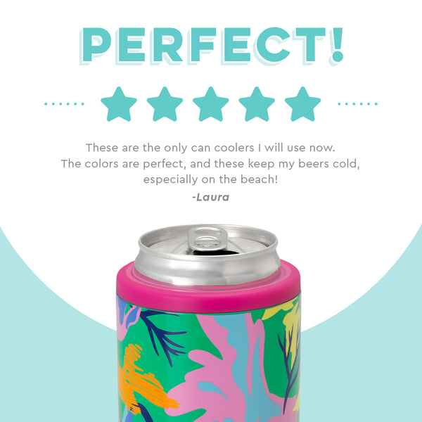 Swig Life customer review on 12oz Paradise Skinny Can Cooler - Perfect