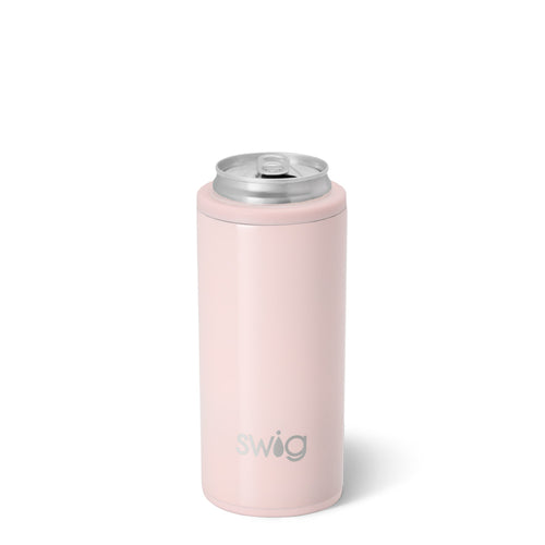 Swig Life 12oz Shimmer Ballet Insulated Skinny Can Cooler