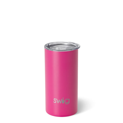 Swig Life 12oz Hot Pink Insulated Slim Tumbler