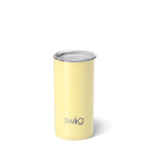 Swig Life 12oz Shimmer Buttercup Insulated Slim Tumbler