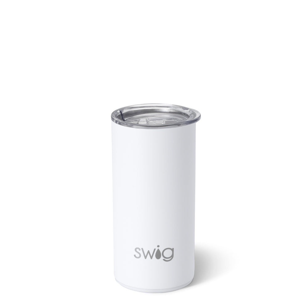 12oz tumblers White Slim Tumbler 12oz