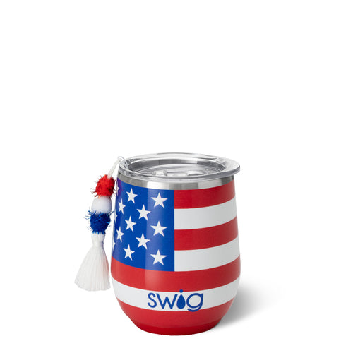 Swig Life 12oz All American Insulated Stemless Wine Cup