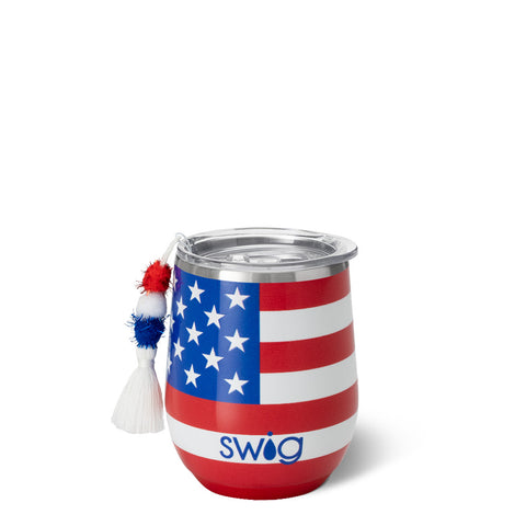 All American Flip + Sip Slim Tumbler (12oz)