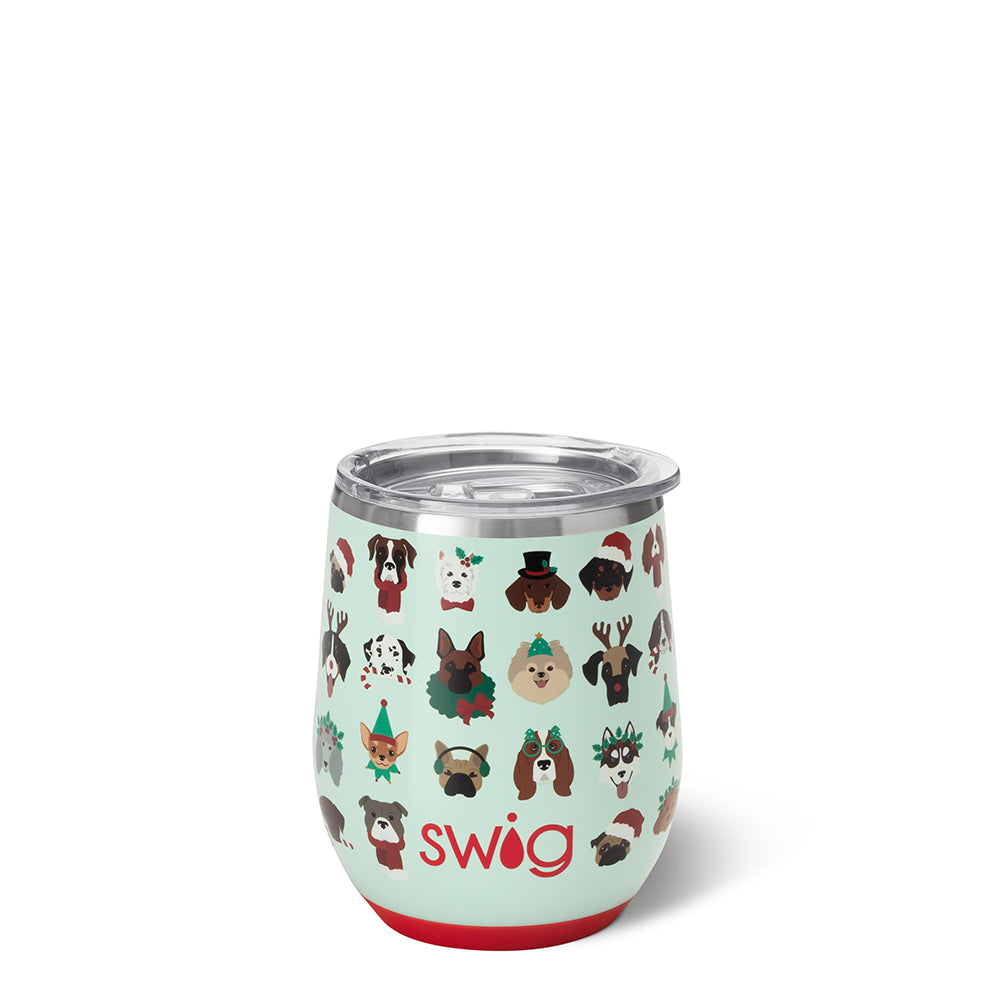 Happy Howlidays Stemless Wine Cup (12oz)
