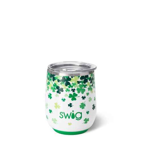 Swig Life 14oz Insulated Wine Tumbler with Lid | Christmas Wine Glasses  with Festive Holiday Print |…See more Swig Life 14oz Insulated Wine Tumbler