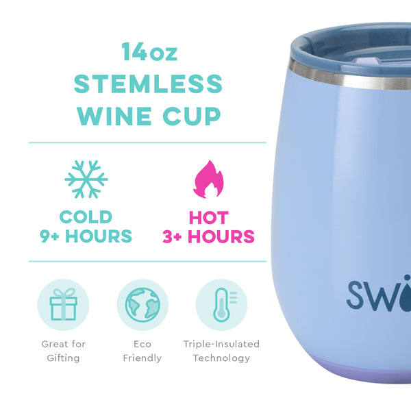 Bay Breeze Stemless Wine Cup (14oz)