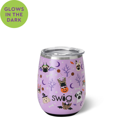 Olive Stemless Wine Cup (14oz)