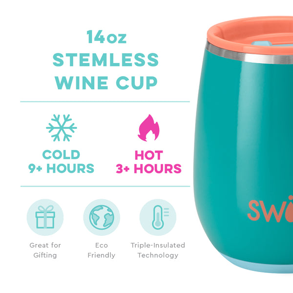 Peak Season Stemless Wine Cup (14oz)