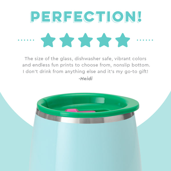 Swig Life customer review on 14oz Prep Rally Stemless Wine Cup - Perfection