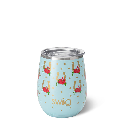 Run For the Roses Stemless Wine Cup (14oz)