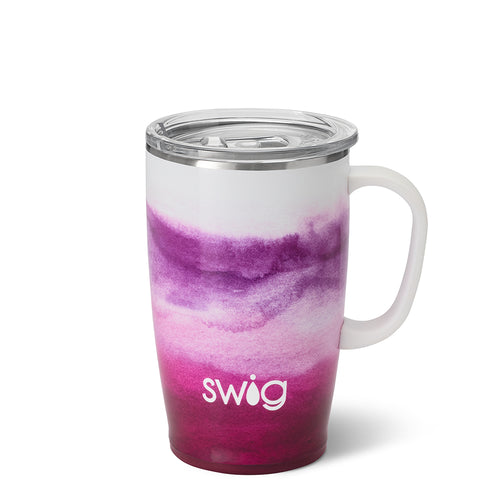 Swig Life 18oz Amethyst Insulated Travel Mug with Handle