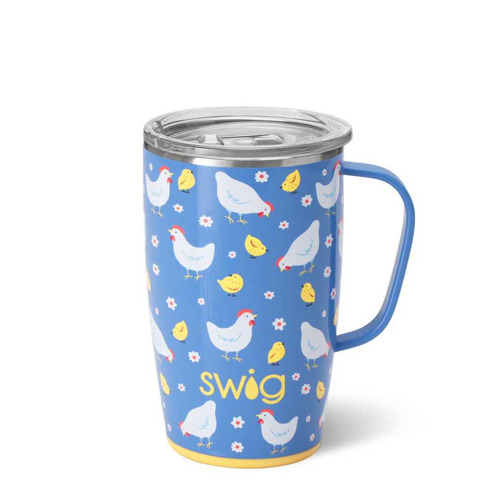 Swig Life 18oz Chicks Dig It Insulated Travel Mug with Handle