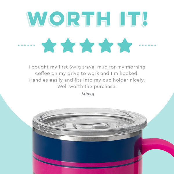 Swig Life customer review on 18oz Electric Slide Travel Mug - Worth it