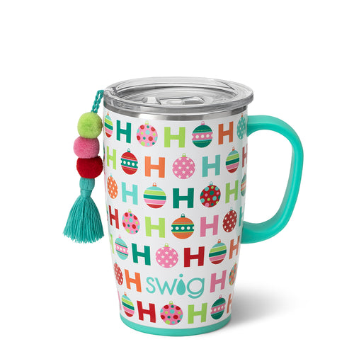Swig Life 18oz Hohoho Insulated Travel Mug with Handle
