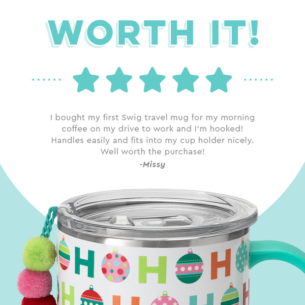 Swig Life customer review on 18oz Hohoho Travel Mug - Worth it