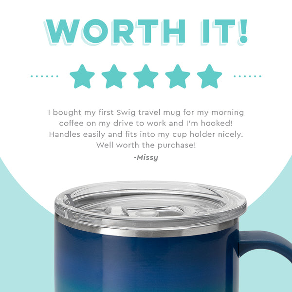 Retro Rainbow Travel Mug (18oz)