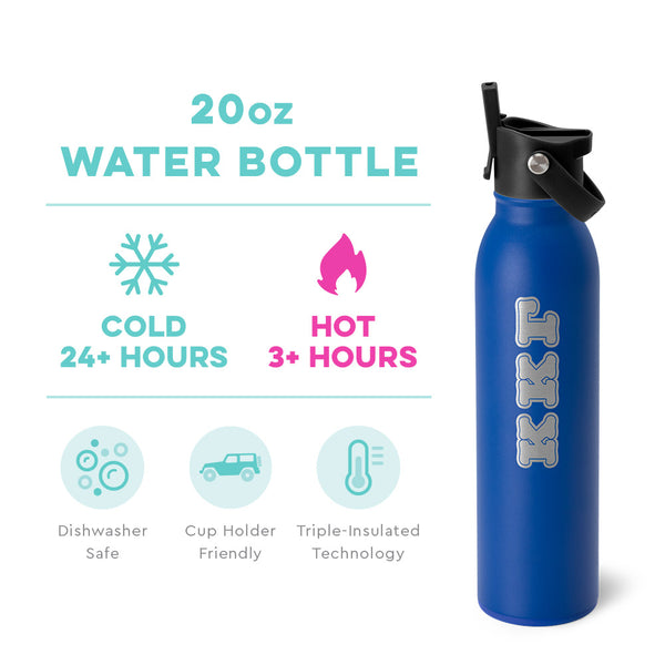 Kappa Kappa Gamma Flip + Sip Bottle (20oz)