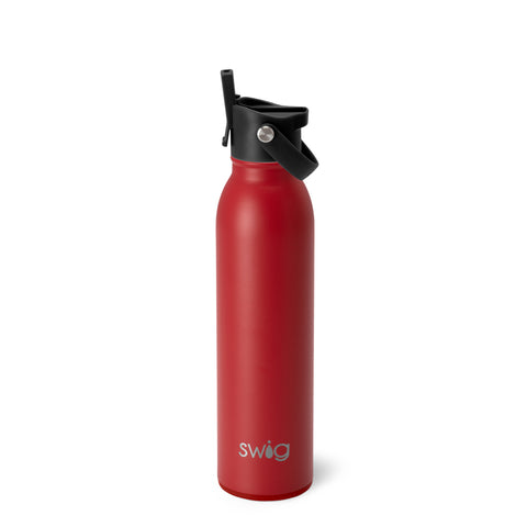 Black Flip + Sip Bottle (20oz)