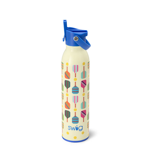 Swig Life 20oz Pickleball Insulated Flip + Sip Cap Water Bottle