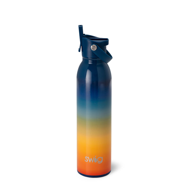 Retro Rainbow Flip + Sip Bottle (20oz)