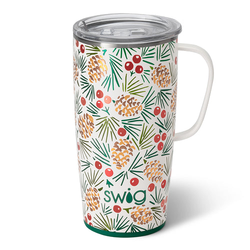 Swig Life 22oz All Spruced Up Insulated Travel Mug with Handle