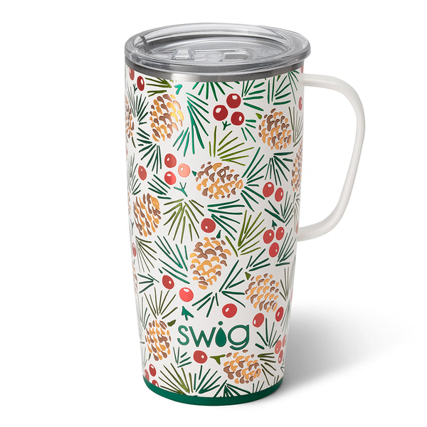 Swig Life 22oz All Spruced Up Insulated Travel Mug with Handle