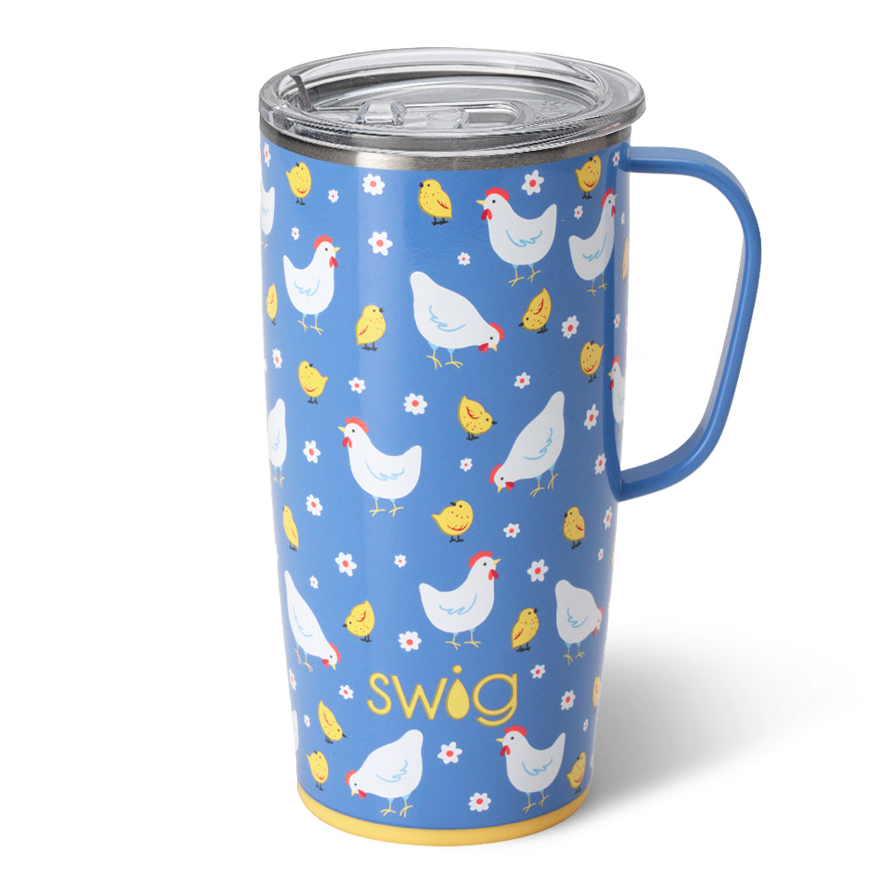 Swig Life 22oz Chicks Dig It Insulated Travel Mug with Handle