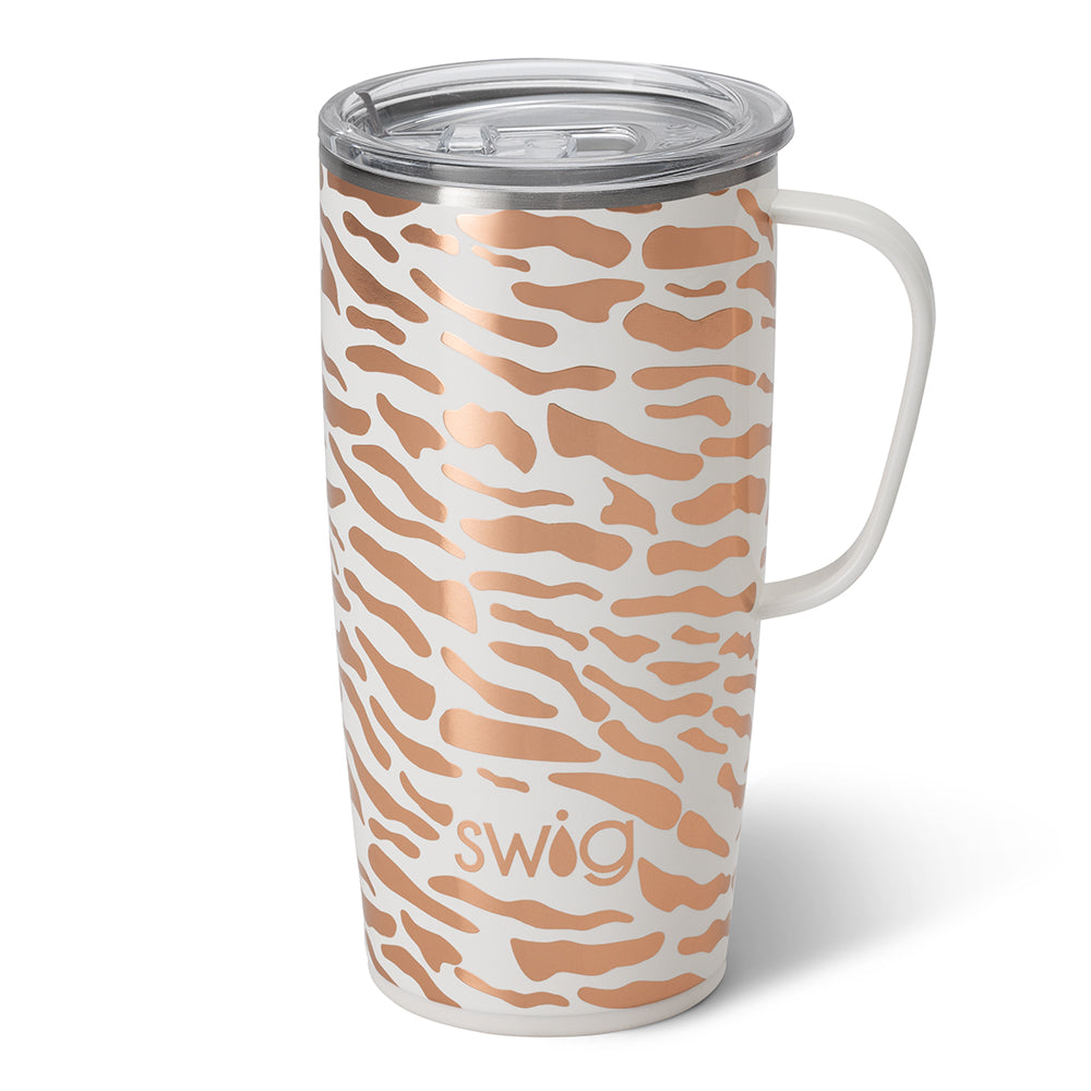 Swig Life 18oz Travel Mug, Insulated Stainless Steel Tumbler with Handle