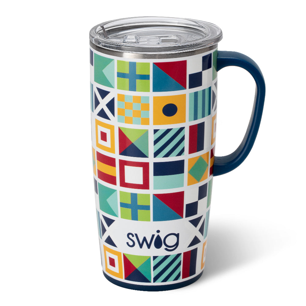 22oz Travel Mug W/ Handle Swig Life