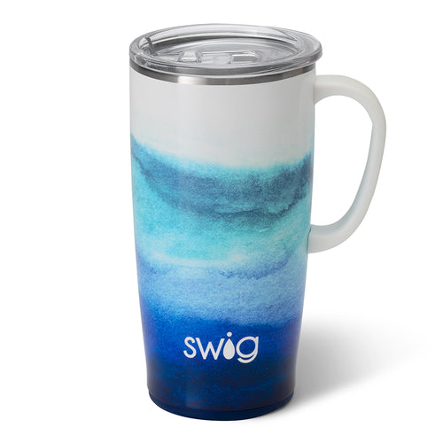 Swig Life 22oz Sapphire Insulated Travel Mug with Handle