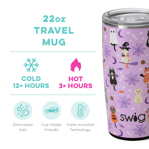 Scaredy Cat Travel Mug (22oz)