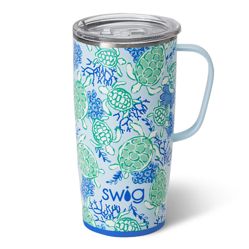 Swig Life 22oz Shell Yeah Insulated Travel Mug with Handle